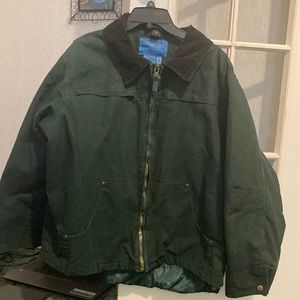 MENS canvas jacket large size